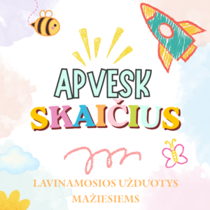 Apvesk skaičius iki 100. 16 psl.