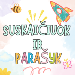 Suskaičiuok ir parašyk. Skaičiai iki 10.